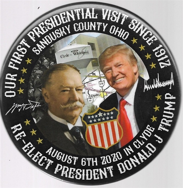 Trump, W.H. Taft Sandusky County Ohio Visit