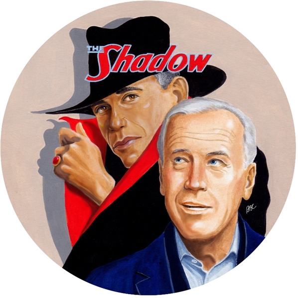 Joe Biden The Shadow Knows by Brian Campbell