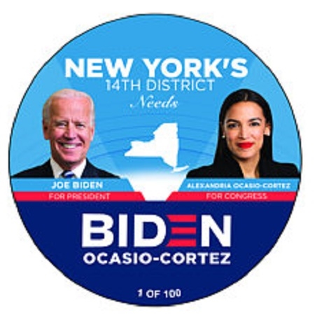 Biden, Ocasio-Cortez New York Coattail
