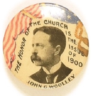 Woolley 1900 Prohibition Party Honor the Church