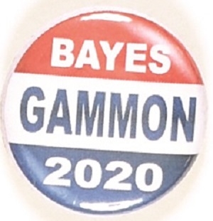 Bayes, Gammon RWB Prohibition Party 2020