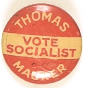 Thomas, Maurer Vote Socialist