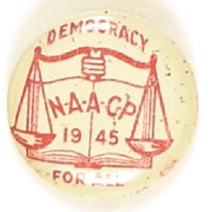 NAACP 1945 Membership Pin