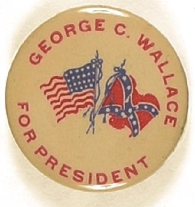 George Wallace Confederate, U.S. Flags
