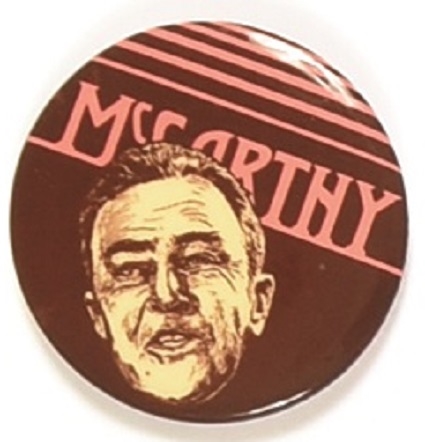 McCarthy 1968 Art Fair Pin