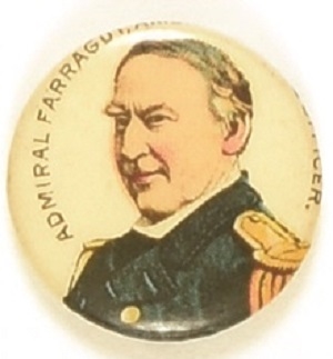 Admiral Farragut Pepsin Gum Pin