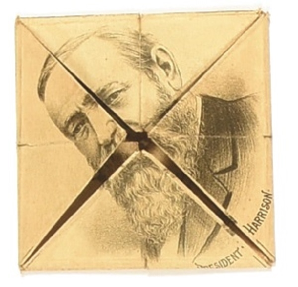 Benjamin Harrison Fold-Out Cabinet Puzzle