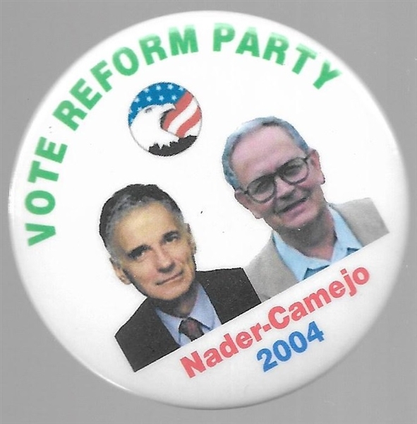 Nader, Camejo Reform Party