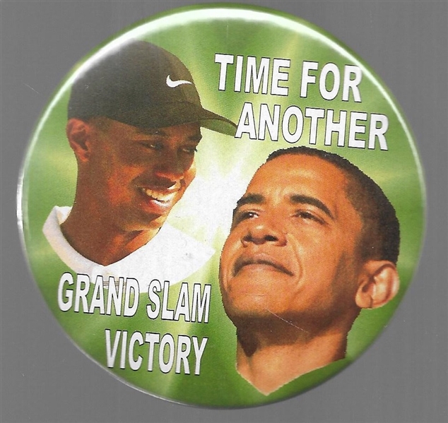 Obama, Tiger Woods Grand Slam 