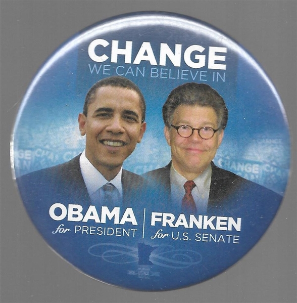 Obama, Franken Change We Can Believe In 