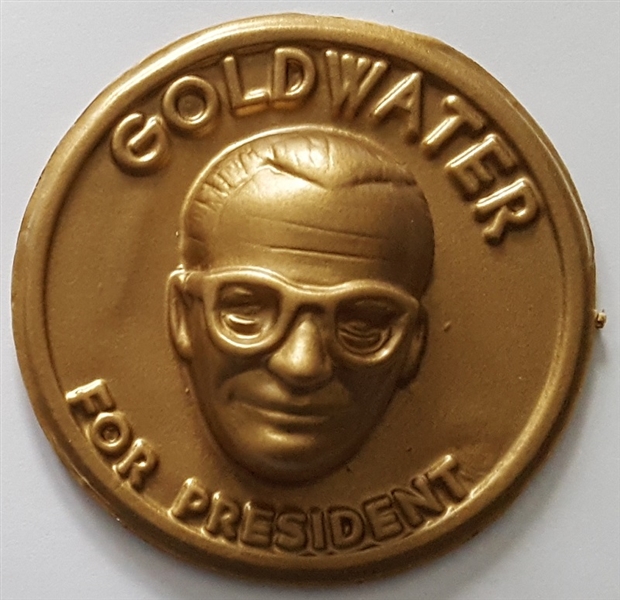 Barry Goldwater 3-D Jiffy Badge