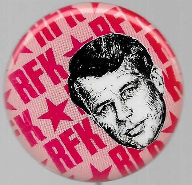Robert Kennedy 1968 Art Fair Pin