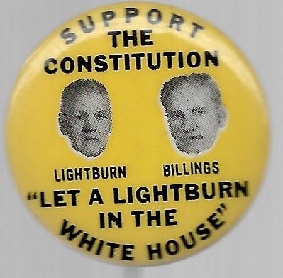 Let a Lightburn in the White House