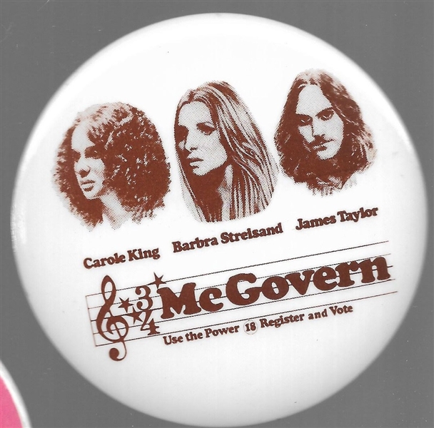 McGovern Concert Pin