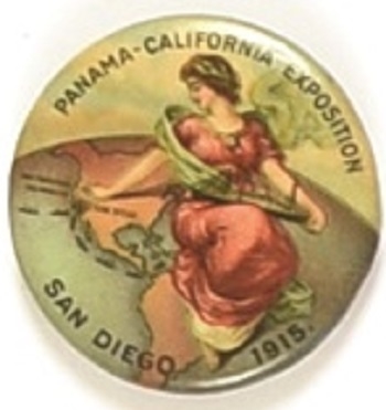 Panama-California Exposition 1915 Celluloid