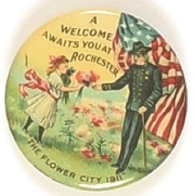Rochester Civil War Veteran 1911 Celluloid