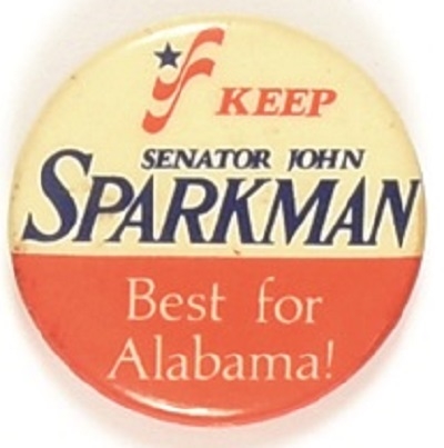 Keep Senator John Sparkman Alabama