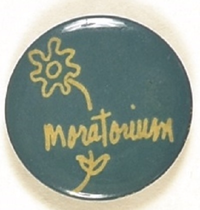 Anti Vietnam War Moratorium Flower Pin