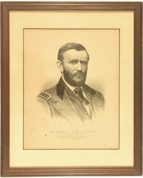 General U.S. Grant Currier and Ives Print