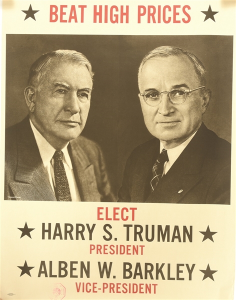 Truman, Barkley Beat High Prices