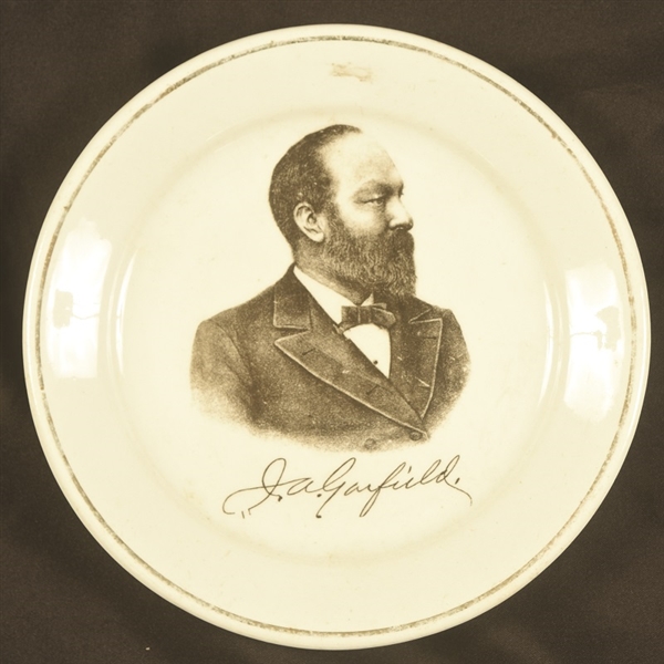 James A. Garfield Plate