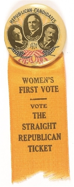 Harding Women’s First Vote Penrose Pennsylvania Coattail