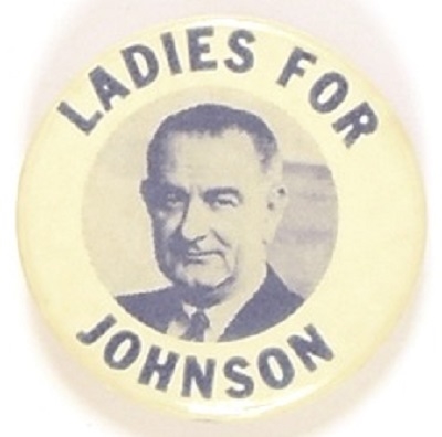 Ladies for Johnson Blue Letters, Blue Photo