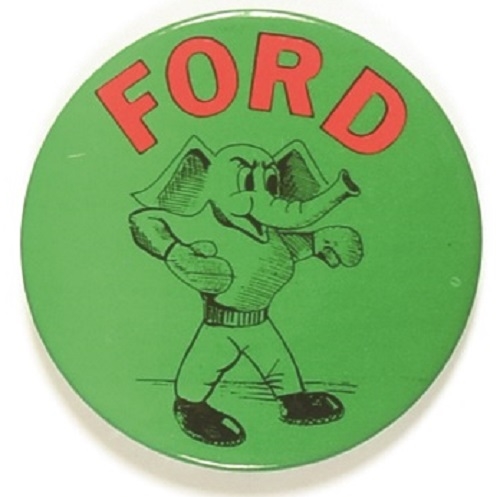 Gerald Ford Boxing Elephant Red Letters
