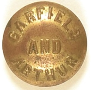 Garfield and Arthur Clothing Button