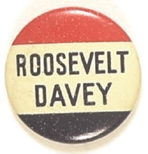 Roosevelt and Davey Ohio Coattail