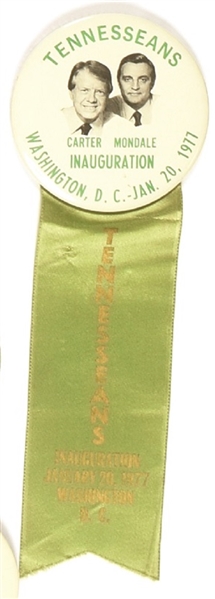 Carter, Mondale Tennessee Pin and Ribbon