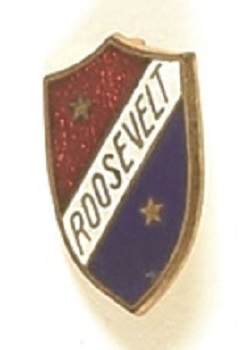 Franklin Roosevelt Enamel Shield