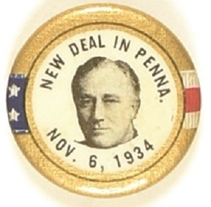Roosevelt New Deal Pennsylvania