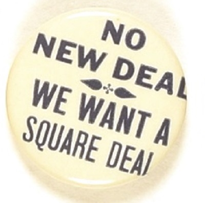 Willkie We Want a Square Deal