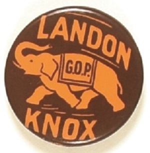 Landon, Knox GOP Elephant