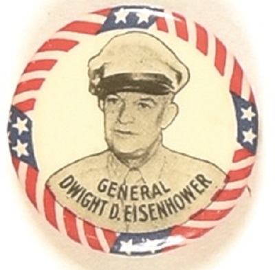 Eisenhower in Uniform, White Background