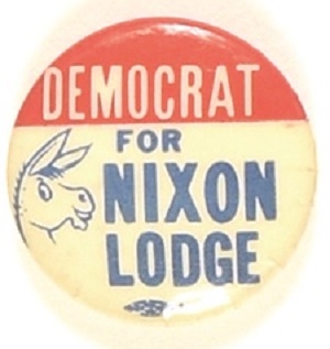 Democrat for Nixon, Lodge