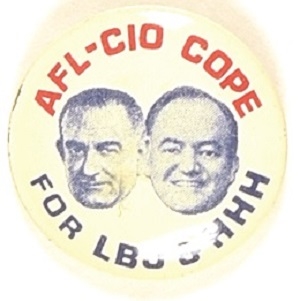 AFL-CIO Cope for Johnson, Humphrey