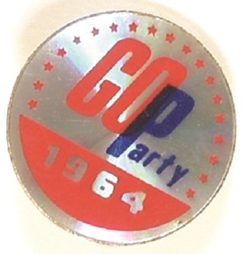 Goldwater GOParty Reflective Pin