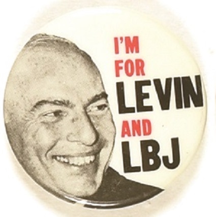 Levin and LBJ New York Coattail