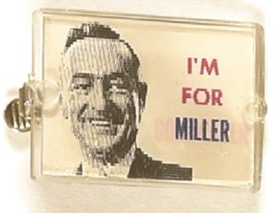 Goldwater, Miller Tie Clasp Flasher