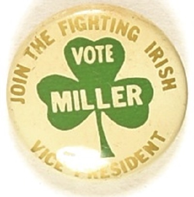 Vote Miller Notre Dame Fighting Irish
