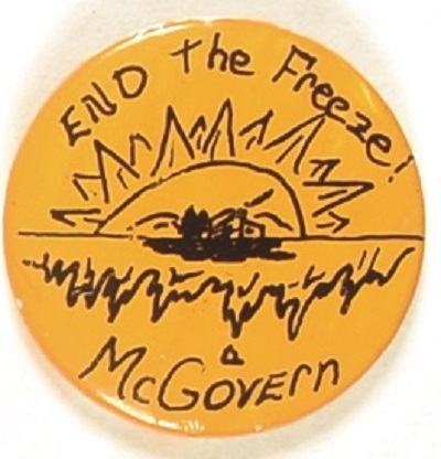 McGovern End the Freeze Scarce Litho