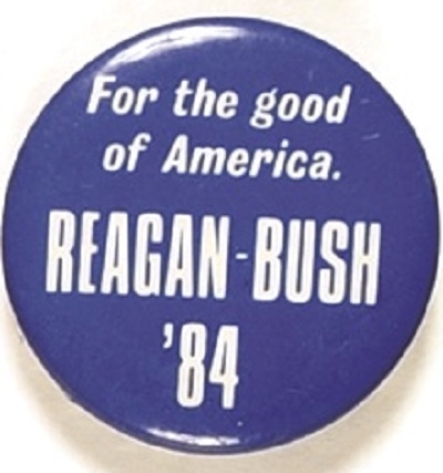 Reagan for the Good of America