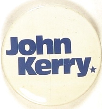 Kerry White 1972 Congressional Pin