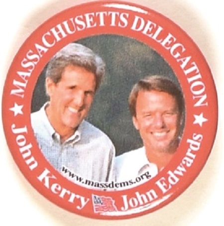 Kerry, Edwards Massachusetts Delegation