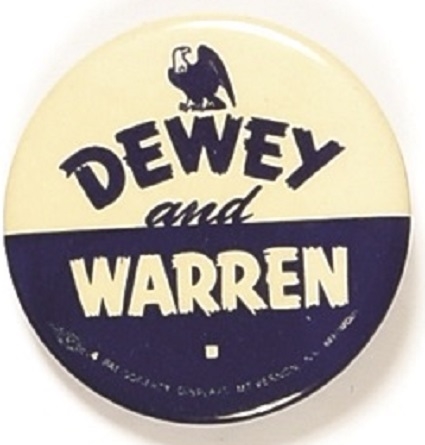 Dewey, Warren Eagle Celluloid