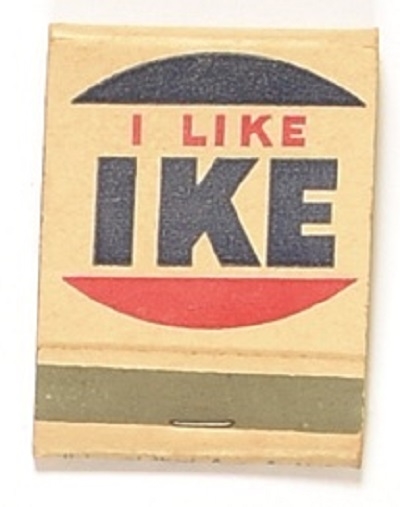 I Like Ike Matchbook