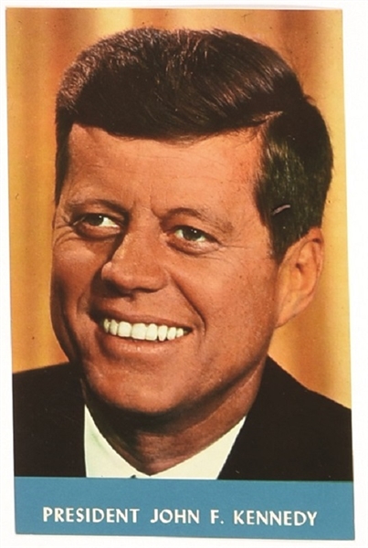 John F. Kennedy Color Postcard