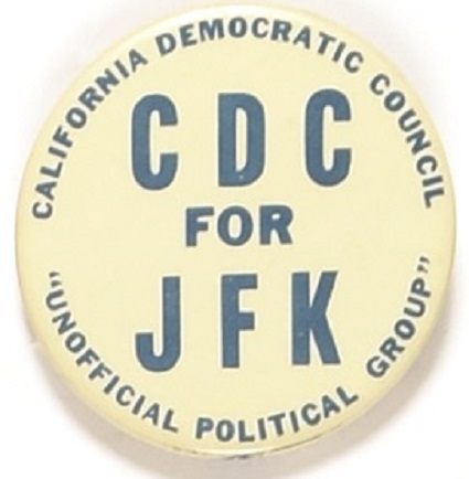 California Democratic Council (CDC) for JFK